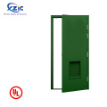 Staircase Emergency exit metal door with push bar Fire Rated 180mins Steel Door